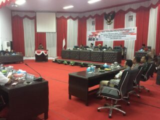 DPRD Kotamobagu Gelar Paripurna Ranperda APBD