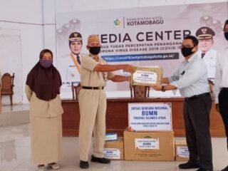 Pemkot Terima Bantuan dari BRI dan BTN