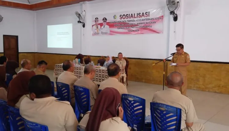 Sosialisasi DTKS Digelar Pemkot Kotamobagu