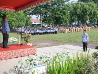 Peringati HUT Korpri ke-48, Pemkot Kotamobagu Gelar Upacara