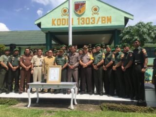 Kodim 1303 Bolmong Raih Juara 3 Binter