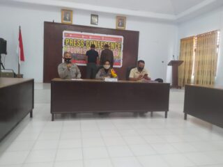 Dua Tersangka Pertambangan Emas Tanpa Izin Dibekuk