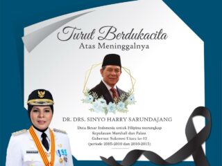 Wali Kota Tatong Bara Ucapkan Turut Berduka Atas Meninggalnya Mantan Gubernur Sulut SHS