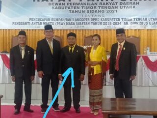 Dionisius Resmi Gantikan Amandus di DPRD TTU