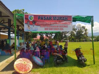 Disdagkop-UKM Menggelar Pasar Murah