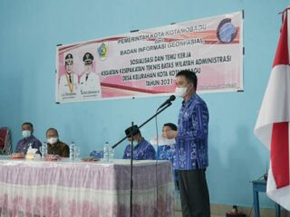 Batas Wilayah Desa dan Kelurahan di Kotamobagu akan Ditata