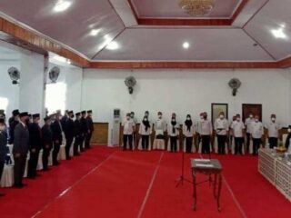 Wali Kota Tatong Bara Lantik Sejumlah Pejabat Pemkot Kotamobagu