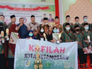 Kotamobagu Kembali Raih Juara Umum STQH Tingkat Provinsi Sulut