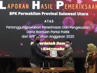 Wawali Nayodo Hadiri Penyerahan LHP Banpol