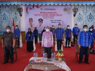 Naik Satu Tingkat, Kotamobagu Raih Penghargaan KLA Kategori Madya