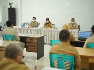 Wali Kota Tatong Bara Lakukan Kunker ke Disdik dan Disdagkop-UKM