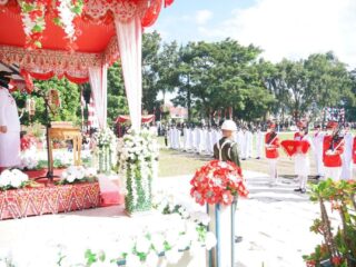Pemkot Kotamobagu Menggelar Upacara HUT RI ke-76