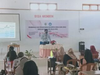 Disdik Kotamobagu Menggelar Sosialisasi Pembinaan dan Pemantapan KKG