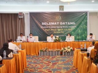 Wawali Kotamobagu Hadiri Monev Anggaran Dana Desa Kejagung RI