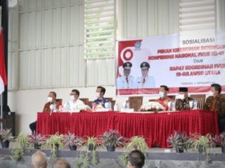 Wakili Wali Kota Kotamobagu, Nayodo Hadiri Kegiatan Sosialisasi FKUB