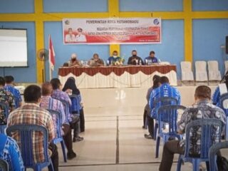 Pemkot Kotamobagu Menggelar Penyusunan Kesepakatan Teknis Batas Administrasi