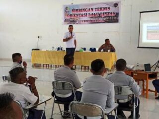 Petugas Lapangan Dishub Kotamobagu Ikuti Bimtek Orientasi Lantas