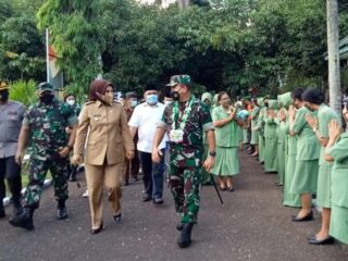 Wali Kota Tatong Bara Sambut Kunjungan Pangdam XIII/Merdeka