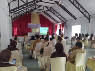 Bappelitbangda Kotamobagu Menggelar Pertemuan Evaluasi Germas Hidup Sehat