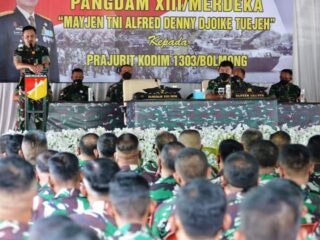 Pangdam XIII/Merdeka Apresiasi Capaian Vaksinasi di BMR