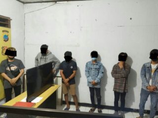 6 Pemuda Diduga Pelaku Pengeroyokan Diringkus Tim Totosik
