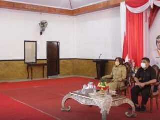 Wali Kota dan Ketua DPRD Kotamobagu Ikuti Raker Evaluasi Program Strategis