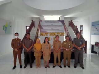 Sekda Boltim Pimpin Serah Terima Tiga Jabatan Eselon Dua