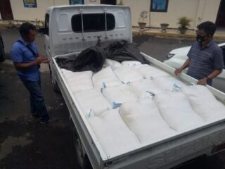 Polres Minsel Gagalkan Pengiriman Ribuan Botol Minuman Keras ke Gorontalo