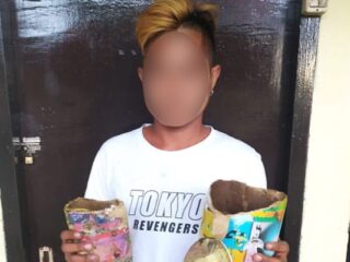 Polisi Ringkus Pelaku Pencuri Celengan di Rumah Warga Melonguane Timur
