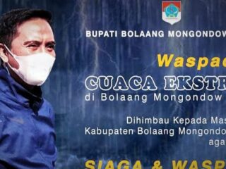Bupati Sam Sachrul Mamonto Imbau Masyarakat Boltim Waspada Banjir dan Tanah Longsor
