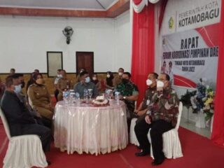 Pemkot Kotamobagu Menggelar Rakor Capaian Vaksinasi