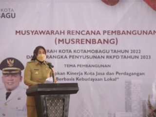 Wali Kota Kotamobagu Buka Musrenbang Penyusunan RKPD Tahun 2023