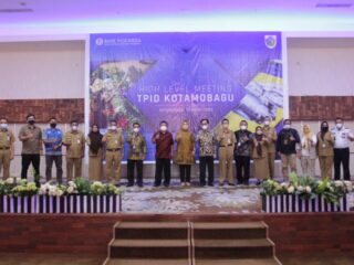 Wali Kota Kotamobagu Hadiri Rapat HLM TPID