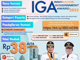 Pemkot Kotamobagu Siapkan Uang Tunai Rp38 Juta untuk Pemenang IGA Tahun 2022