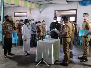 Heny Mamonto Resmi Dilantik Sebagai Penjabat Sangadi Moyongkota