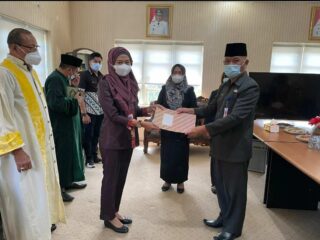 Wahdania Mantang Jabat Plt Kepala Dinkes Kotamobagu