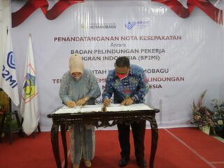 BP2MI Bersama Pemkot Kotamobagu Tanda Tangani Nota Kesepakatan