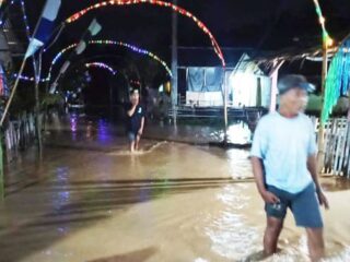 Banjir di Desa Buyat Satu dan Buyat Tengah, Sejumlah Rumah Tergenang