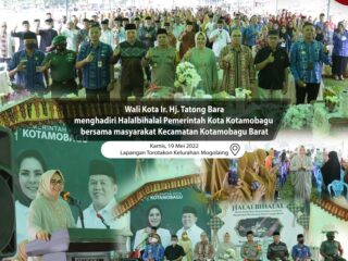 Wali Kota Halal Bihalal Bersama Masyarakat Kotamobagu Barat