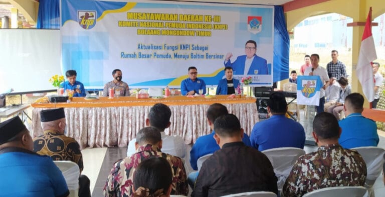 Bupati Sam Sachrul Mamonto Buka Musda ke-III KNPI Boltim