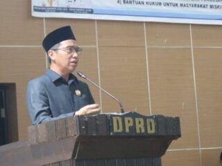 Bupati Sachrul Hadiri Rapat Paripurna Penetapan 4 Ranperda