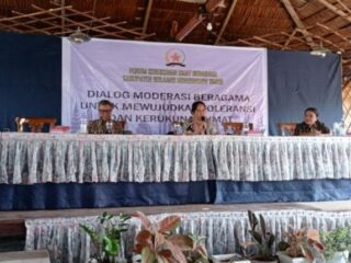 Kesbangpol dan FKUB Boltim Gelar Dialog Moderasi dan Sosialiasi Peraturan Kerukunan Antar Umat Beragama