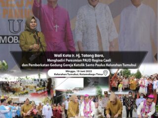 Wali Kota Hadiri Peresmian PAUD Regina Caeli dan Pemberkatan Gereja Katolik Santo Paulus