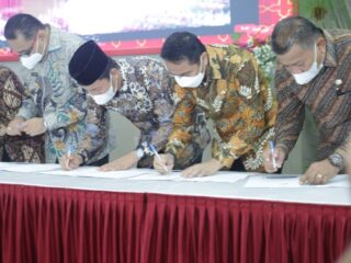 Bupati Boltim Tandatangani Nota Kesepahaman dengan BPIP RI