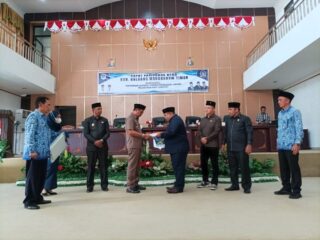 pertanggungjawaban pelaksanaan APBD tahun 2021
