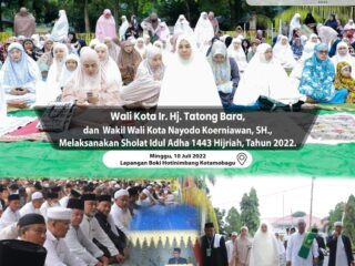Wali Kota Ucapkan Selamat Idul Adha 1443 Hijriah