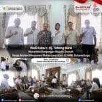 Wali Kota Kotamobagu Ir. Hj. Tatong Bara saat merima kunjungan Presidium Majelis Daerah KAHMI Kotamobagu.(foto: ist)