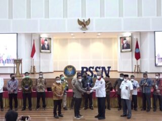 Pemkot Kotamobagu Tanda Tangani PKS Pemanfaatan Sertifikasi Elektronik dengan BSSN