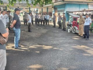Pemkot Bersama TNI Polri Gelar Apel Kesiapan Penutupan Eks Pasar Serasi Kotamobagu