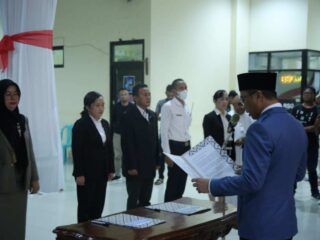Bupati Sachrul Lantik 38 Pejabat Administrator dan Pengawas